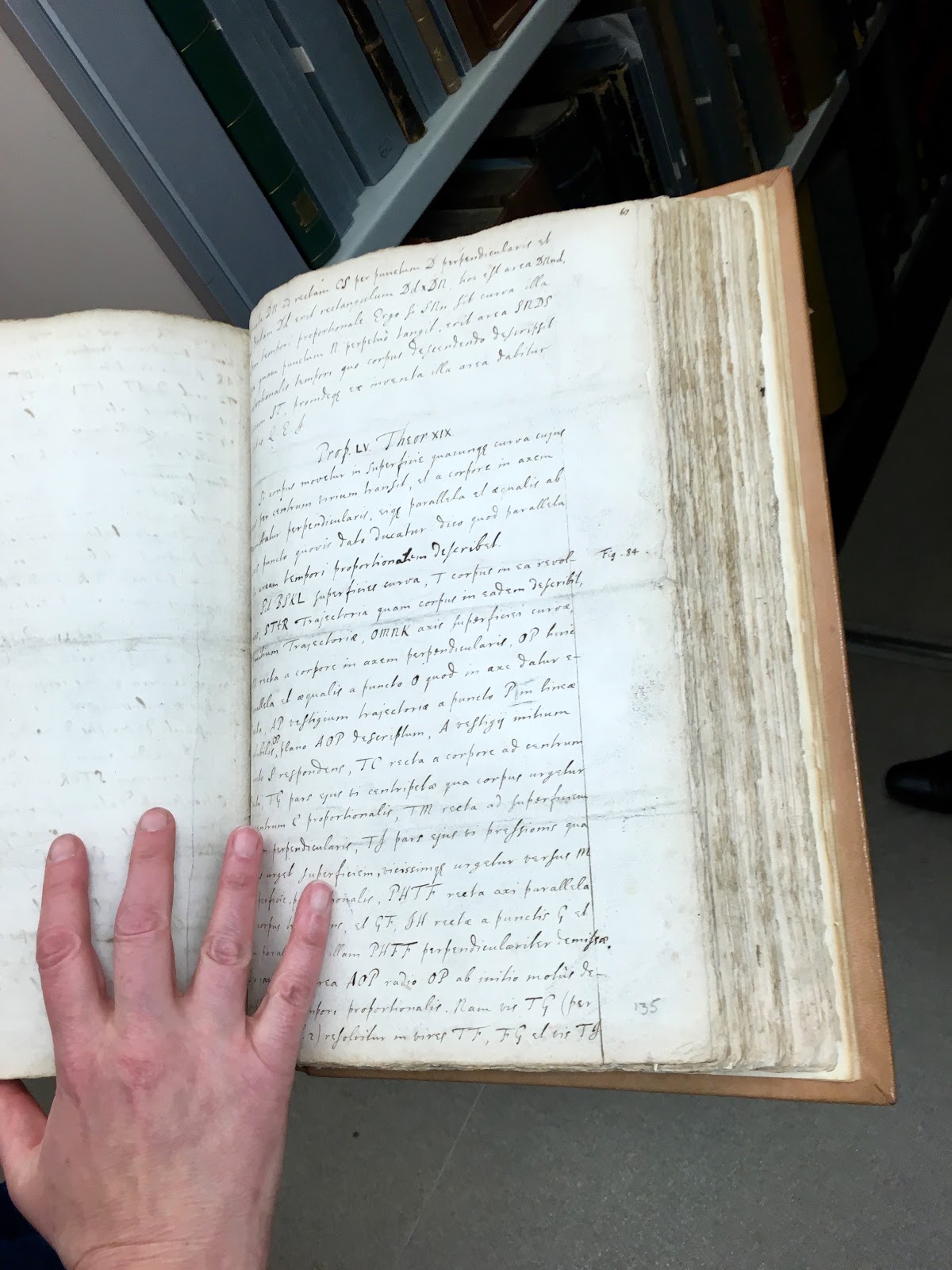 Newton’s original copy of the Principia
